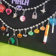 SMALL - ANGRY PUMPKIN CHARMS