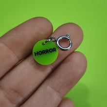 SMALL - HORROR VHS STICKER CHARM