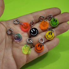 SMALL - HAPPY FACE CHARMS