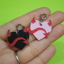 MEDIUM - DEVIL HEART CHARM