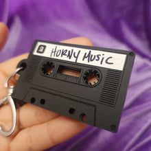 Cassette Tape Keychain with NFC Tag