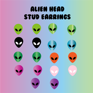 Alien Stud Earrings