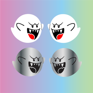 Large Mario Boo Earrings