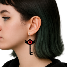 Hazbin Hotel Key Earrings