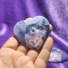 Custom Heart Buttons – Your Weirdest Ideas, Now Wearable