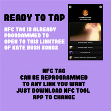 Kate Bush  - Cassette Tape with NFC Tag