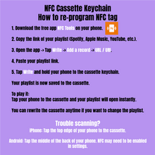 Kate Bush  - Cassette Tape with NFC Tag