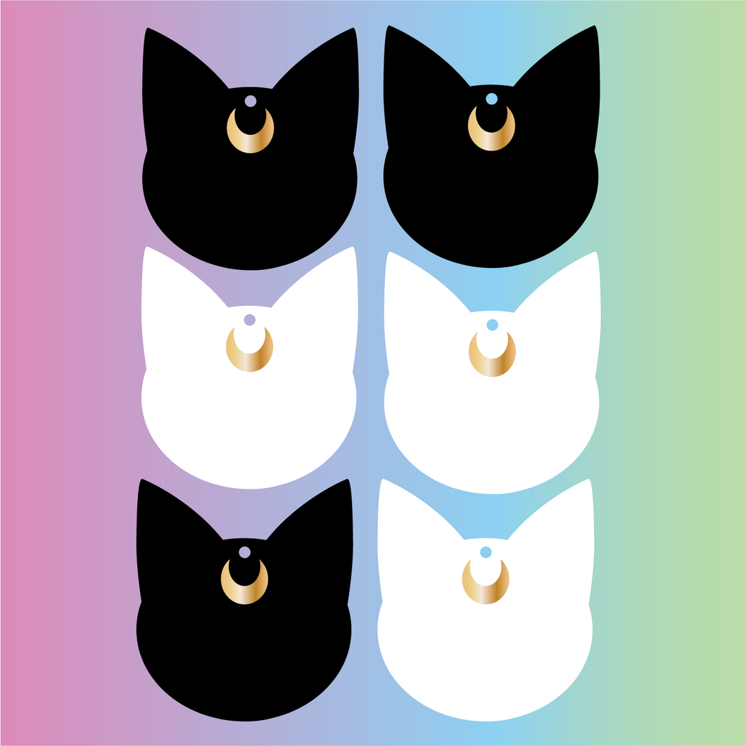 LARGE LUNA AND ARTEMIS EARRINGS