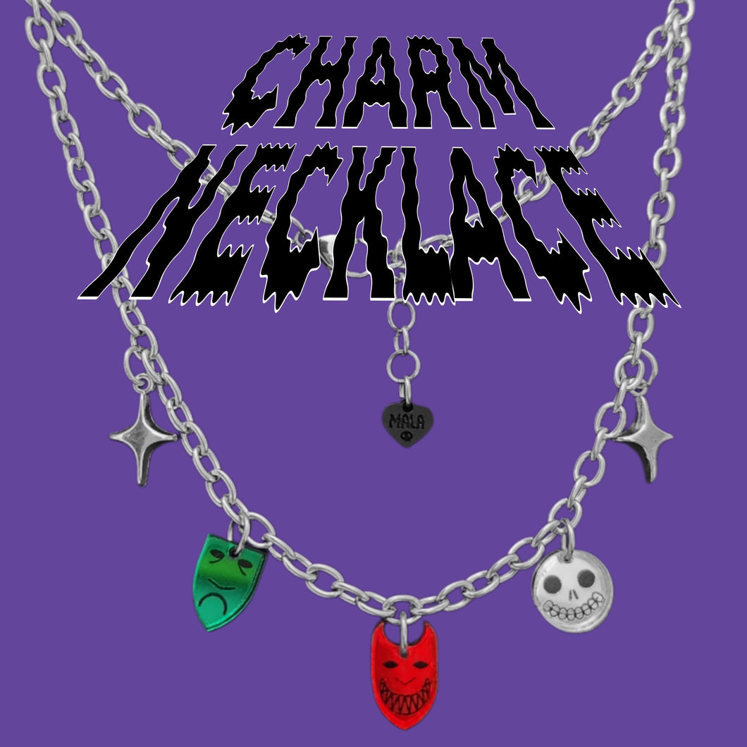 NIGHTMARE CHARM NECKLACE