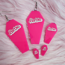 Barbie Coffin Earrings