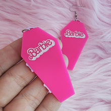 Barbie Coffin Earrings