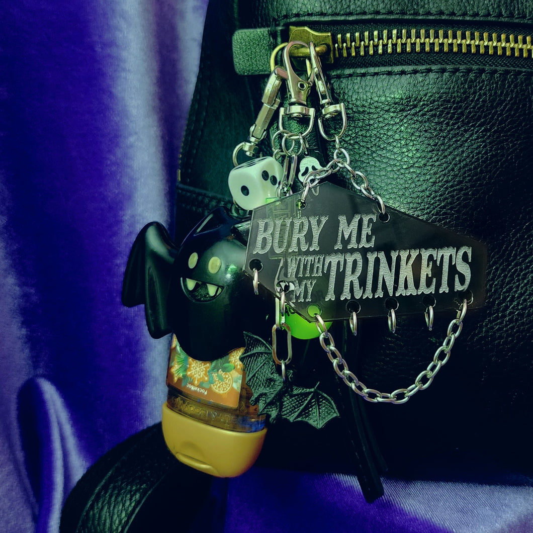 COFFIN TRINKET KEYCHAIN - 