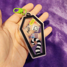 Coffin Shaker Keychain – Acrylic