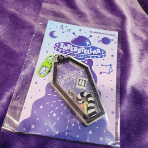 Coffin Shaker Keychain – Acrylic