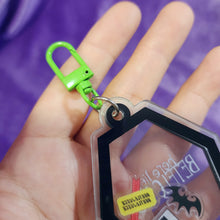 Coffin Shaker Keychain – Acrylic