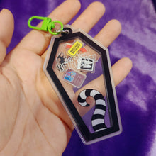 Coffin Shaker Keychain – Acrylic