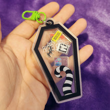 Coffin Shaker Keychain – Acrylic
