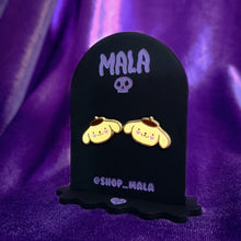 Golden Retriever Friend Enamel Stud Earrings