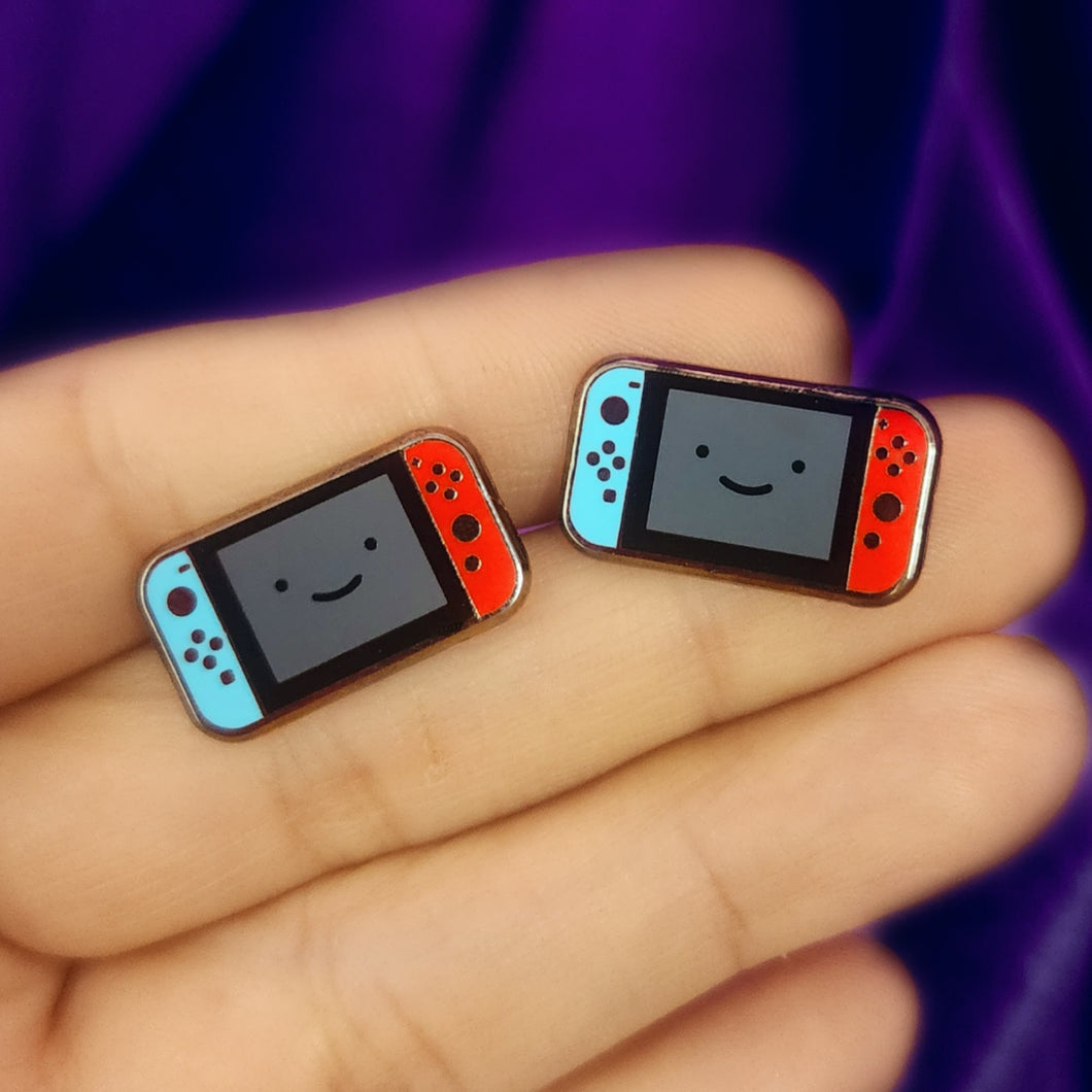 Switch Enamel Stud Earrings