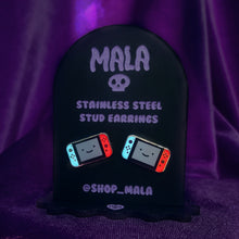 Switch Enamel Stud Earrings