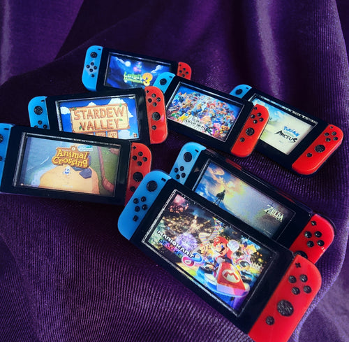 Game Console - Laser Cut Pin