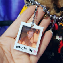 MUSIC BF POLAROID FRAME KEYCHAIN