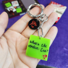 "My little food critic" Double Sided Keychain