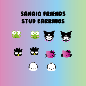 Sanrio Friends Stud Earrings