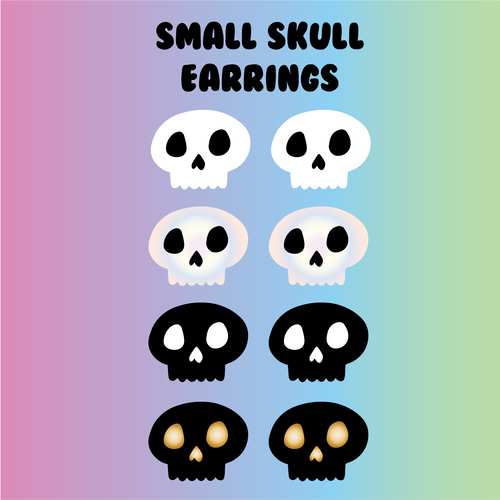 Small Skull Earrings