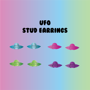 UFO Stud Earrings