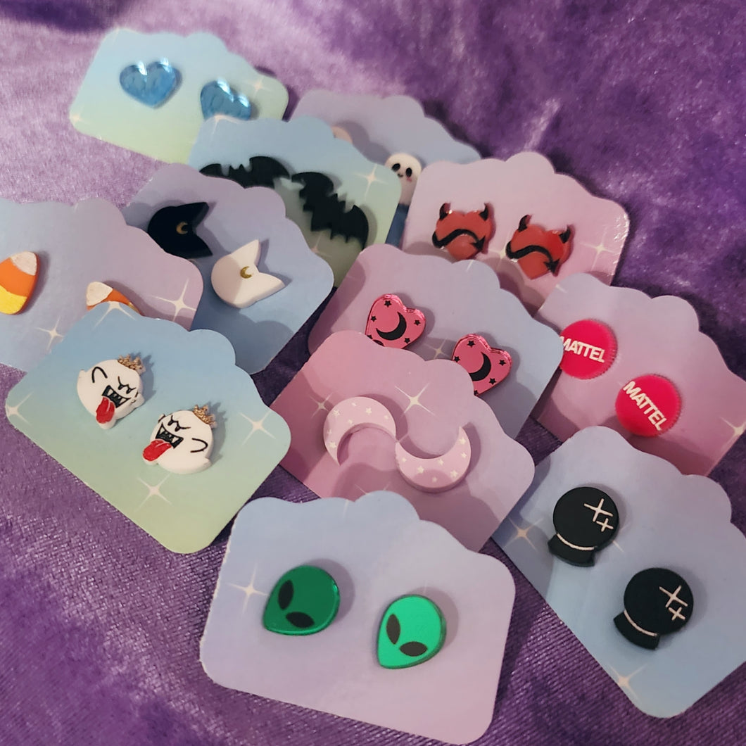 MYSTERY PACK 5 for $15 - STUD EARRINGS!