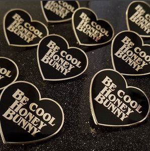 HONEY BUNNY PULP FICTION ENAMEL PIN
