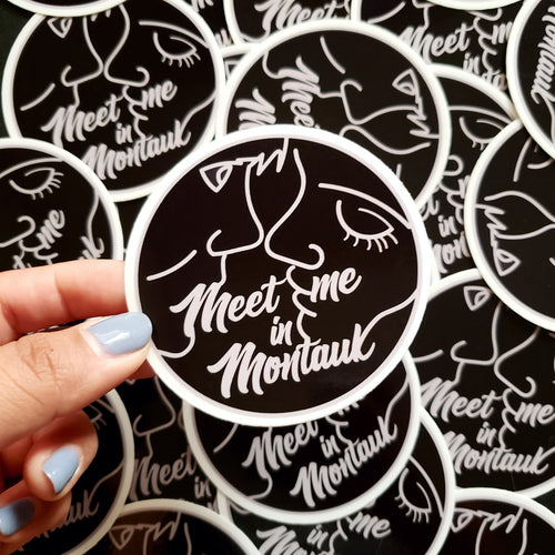 Eternal Sunshine of the Spotless Mind Sticker - Meet Me in Montauk