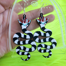 Beetlejuice Sandworm Earrings