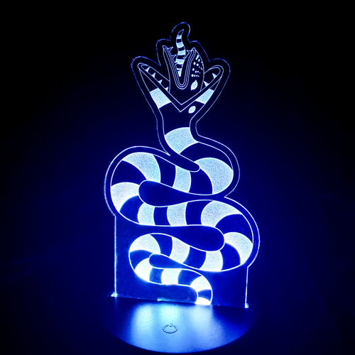 LED Beetlejuice Sandworm sign