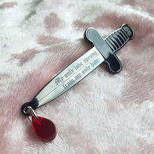 Romeo and Juliet Dagger PIN