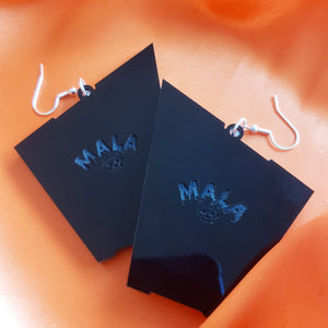 Beetlejuice Wedding Arch Acrylic Earrings