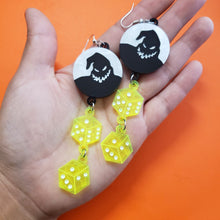 Oogie Boogie Acrylic Earrings