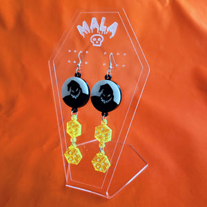 Oogie Boogie Acrylic Earrings