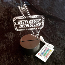BeetleJuice LED Sign