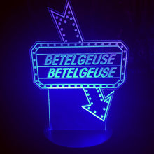 BeetleJuice LED Sign
