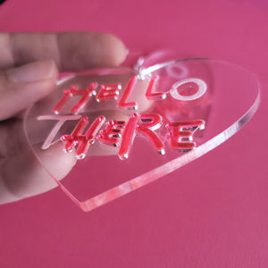 HELL HERE - Catwoman Statement Heart Earrings