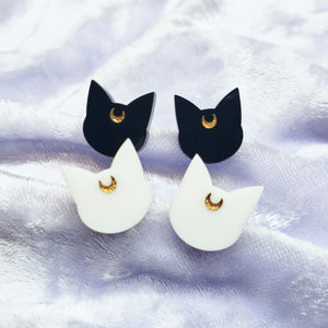 LUNA AND ARTEMIS STUD EARRINGS