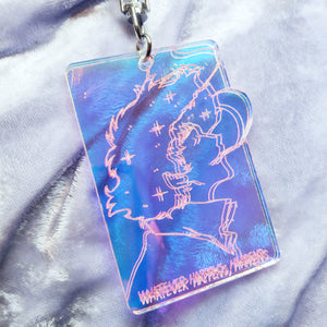 Spike Spiegel keychain "Whatever happens, happens."- Cowboy Bebop