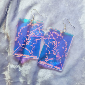 Spike Spiegel earrings "Whatever happens, happens."- Cowboy Bebop