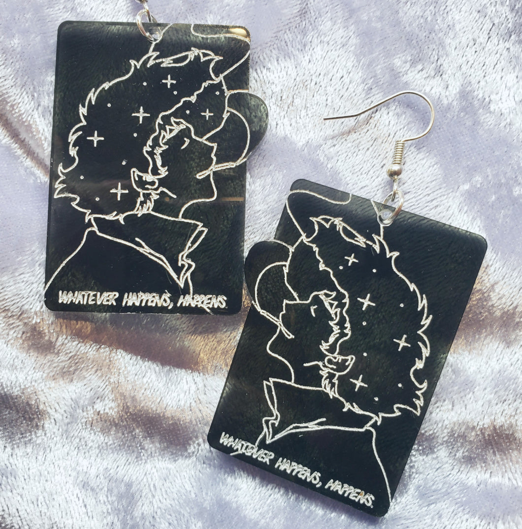 Spike Spiegel earrings 