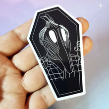 BEETLEJUICE ADAM AND BARBARA STICKER - BLACK
