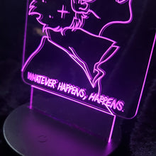 LED COWBOY BEBOP - SPIKE SPIEGEL "WHATEVER HAPPENS, HAPPENS."