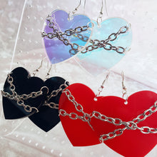 Heart Chain Earrings