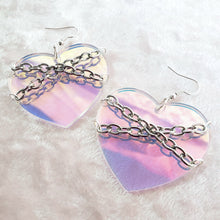 Heart Chain Earrings